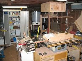 Table saw, jointer, dust collector